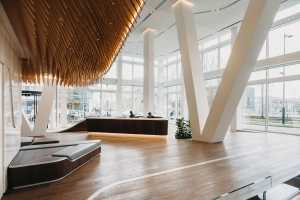 Lobby of a tower