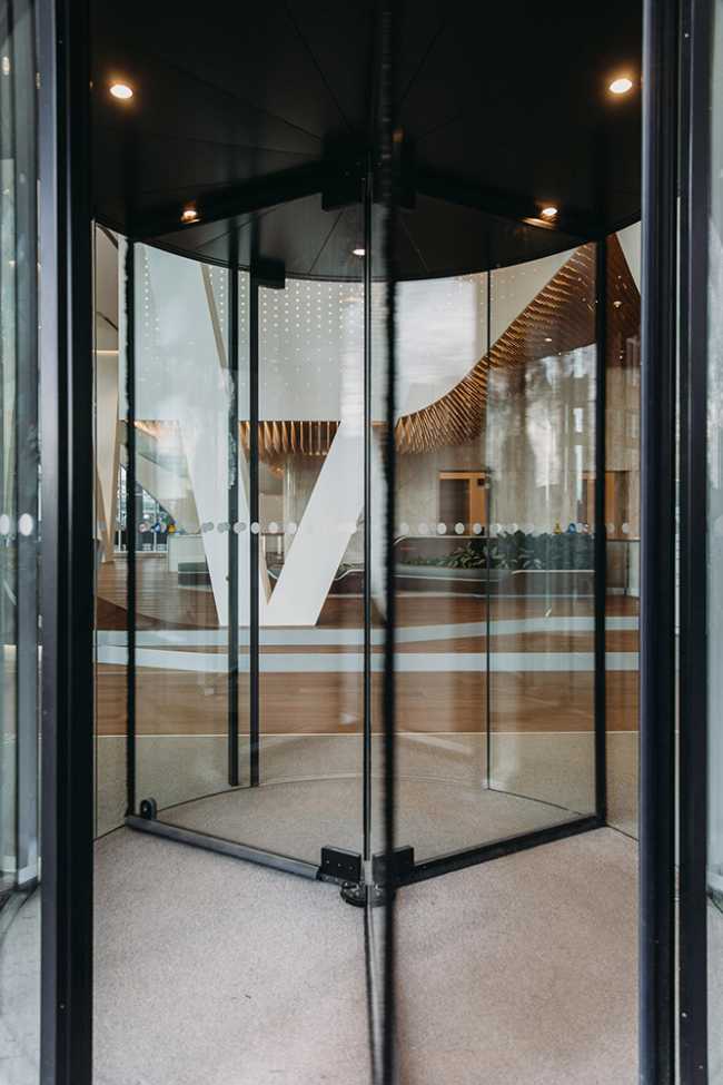 Entrance hall of a tower