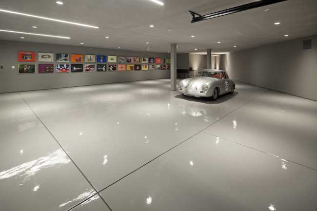 Piscine à débordement pour une luxueuse résidence à Los Angeles