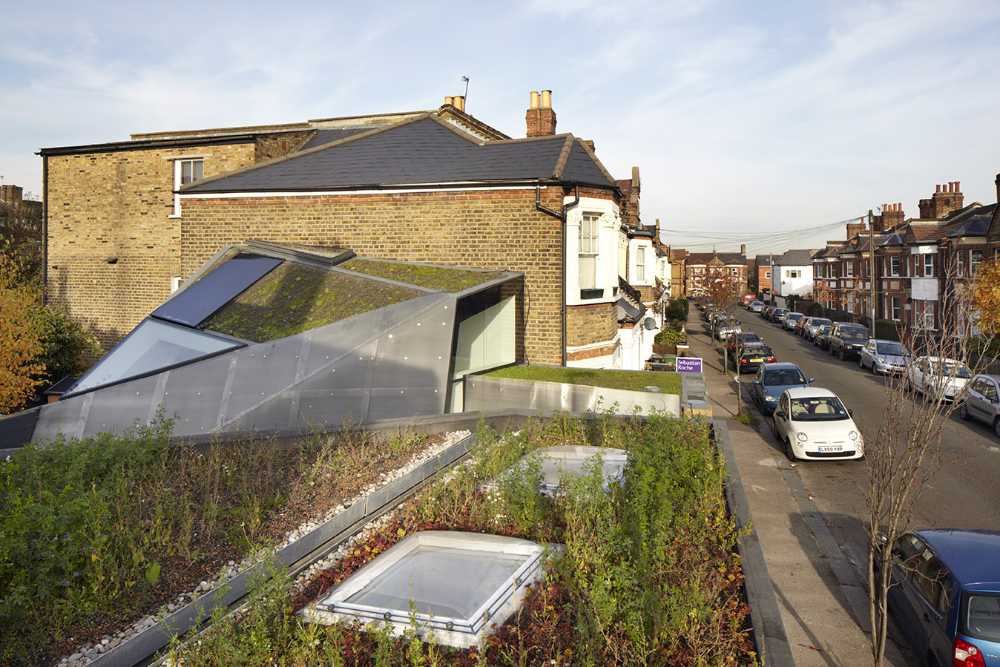 roof garden metal volume