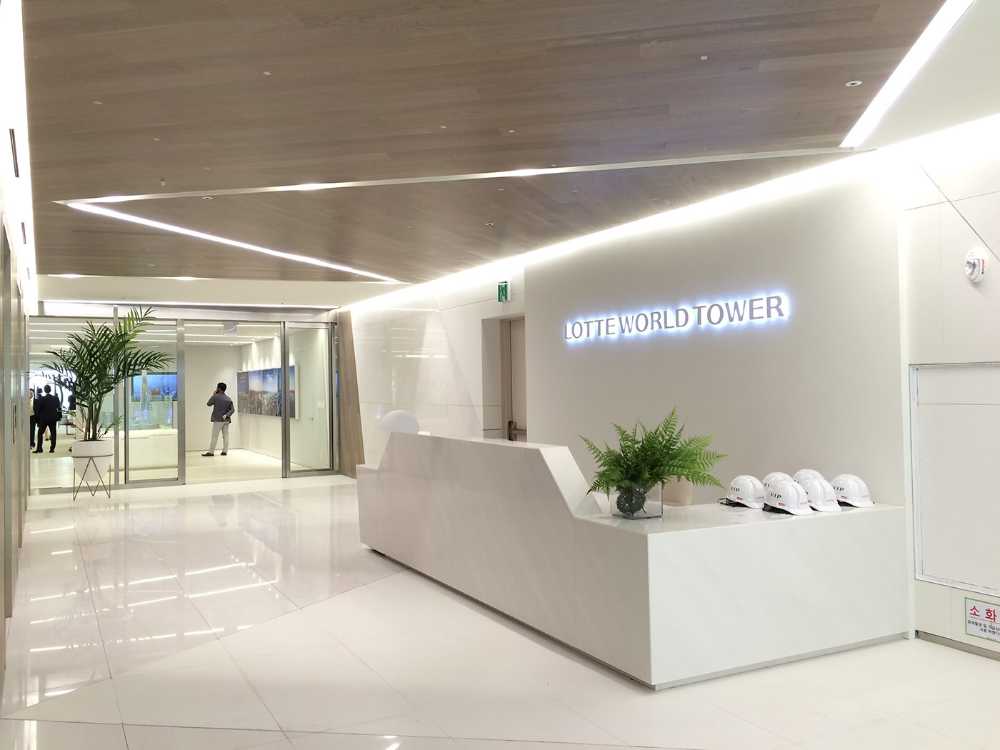 entrada recepción cortes luz techo