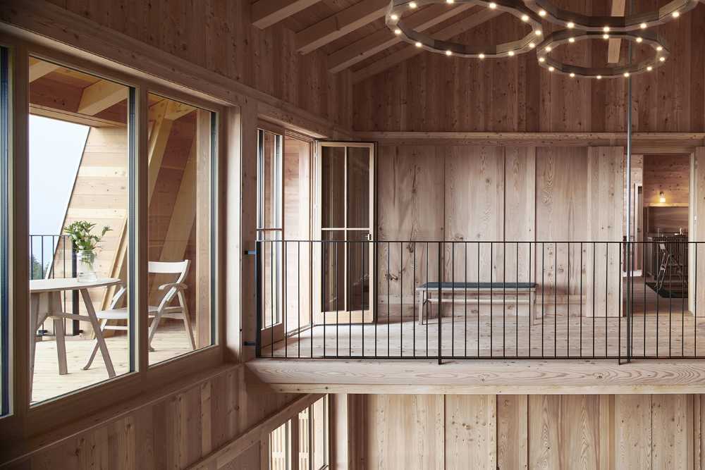 hotel extension curved roof