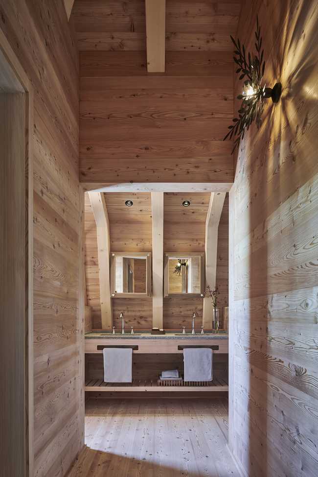 hotel extension apartment structure wood bathroom