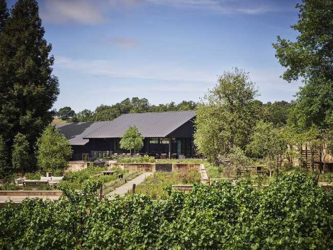 Wooden building Winery
