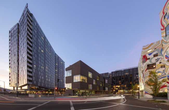 edificio struttura clt rivestimento laterizio mattoni