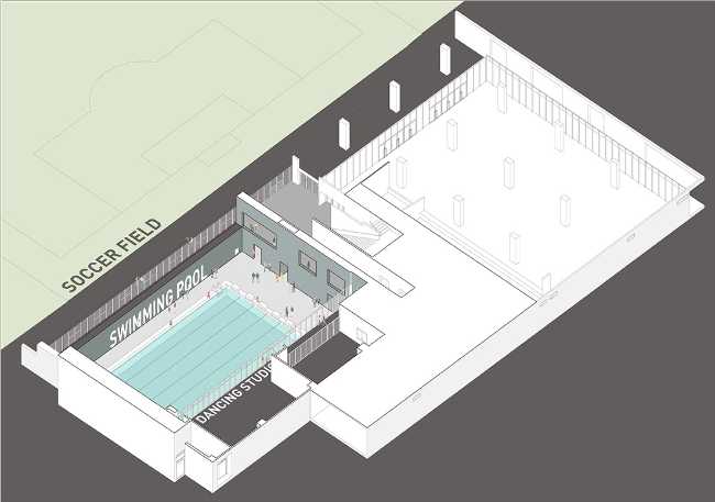 building school extension diagram