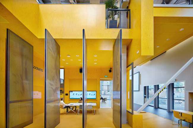 Università di Delft con porte Fritsjurgens