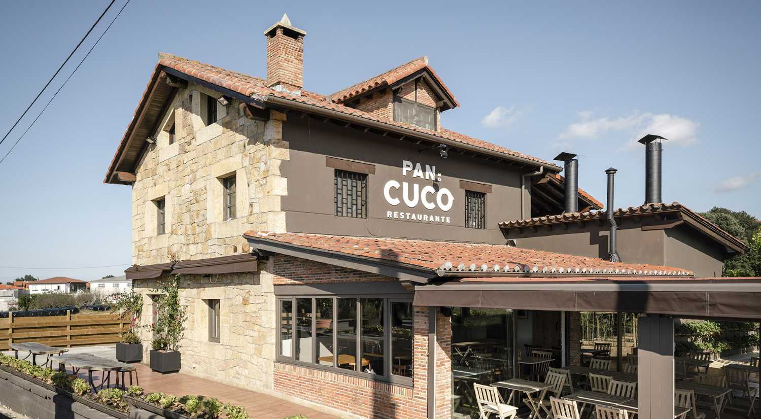 Ristorante in un villaggio spagnolo