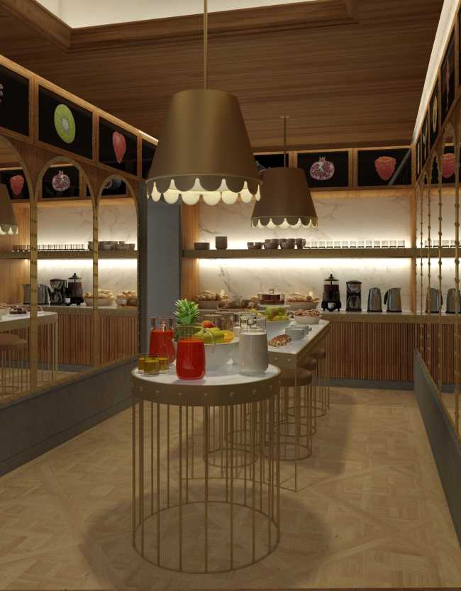 Interior design hotel