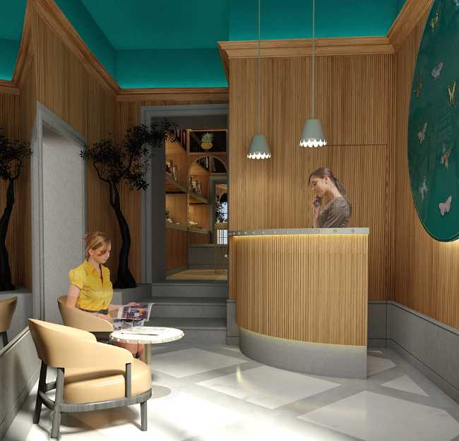 Interior design hotel