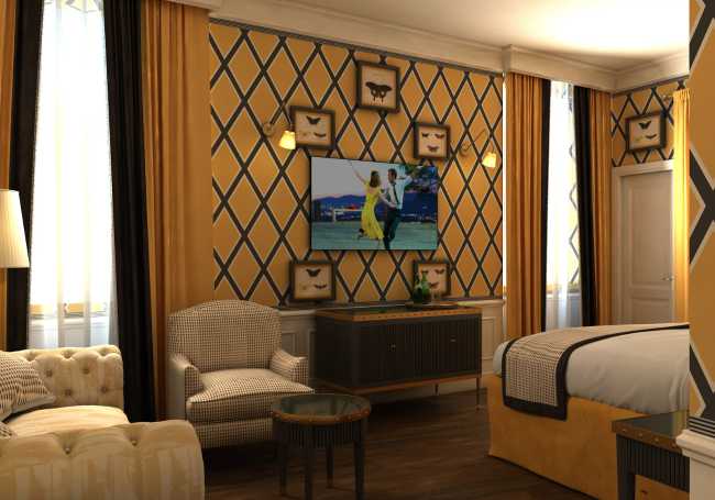 Interior design hotel