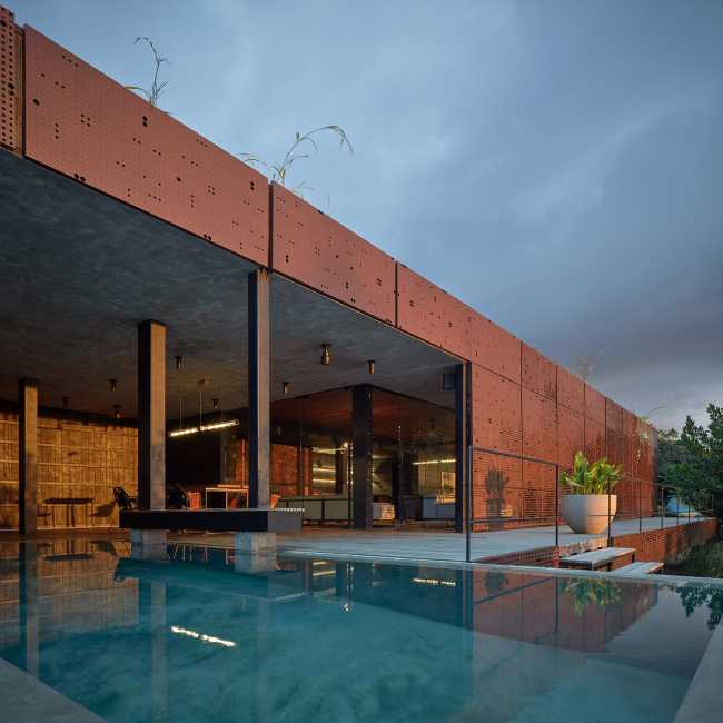 Art Villas Costa Rica open facade and swimming pool