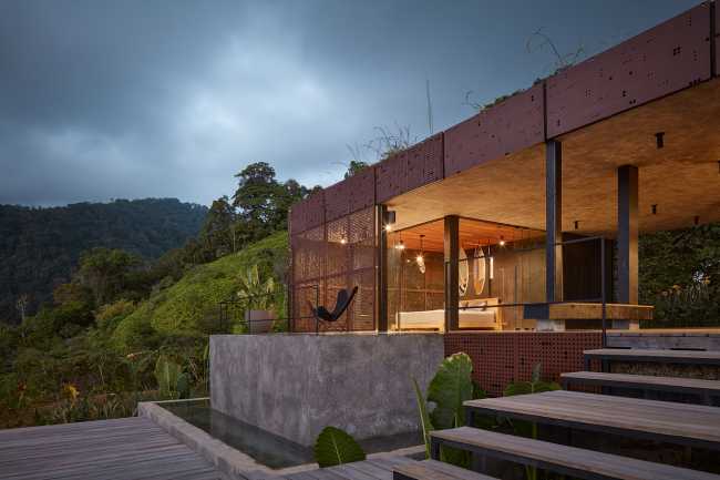 Art Villas Costa Rica facade open