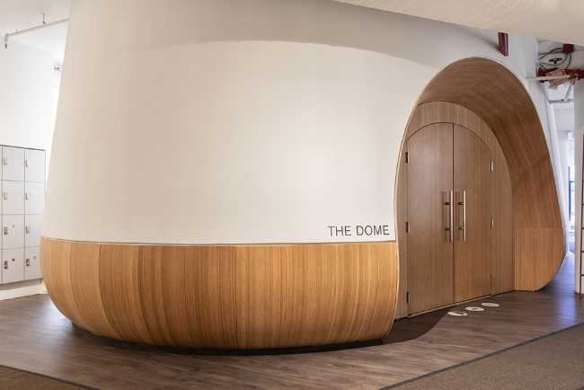 Meditative environment in wood