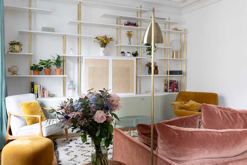 Interior appartamento stile vintage