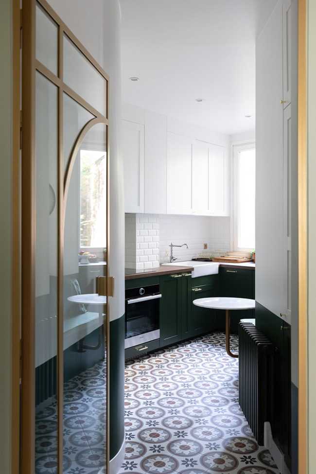 Cucina appartamento stile vintage