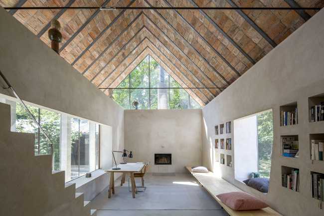 Villa en Slovaquie avec toit en briques