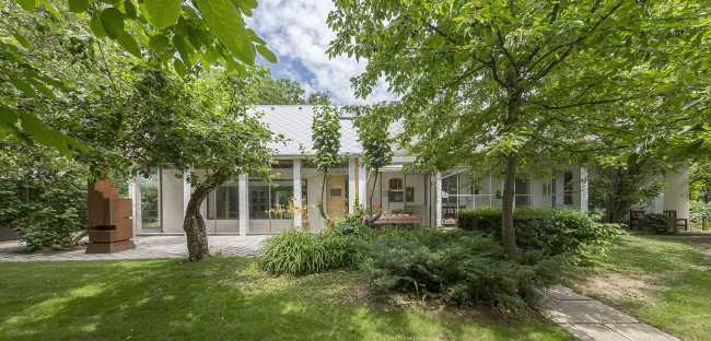 Villa en Slovaquie avec toit en briques