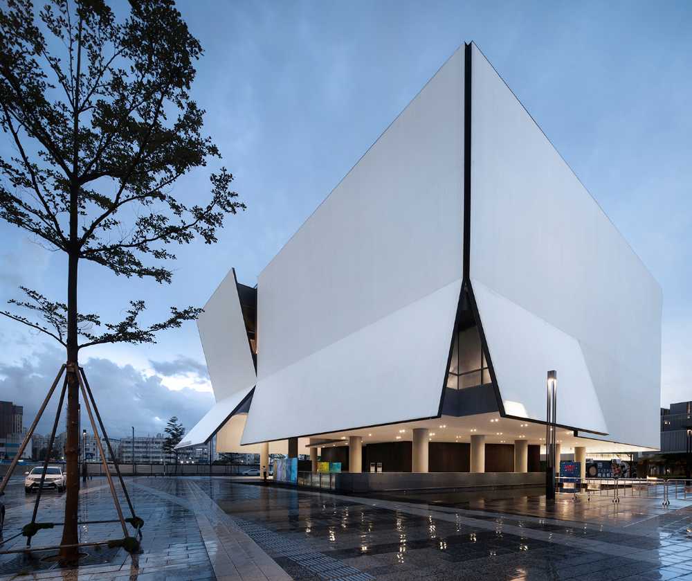 museo chino barrio arte fachada plaza