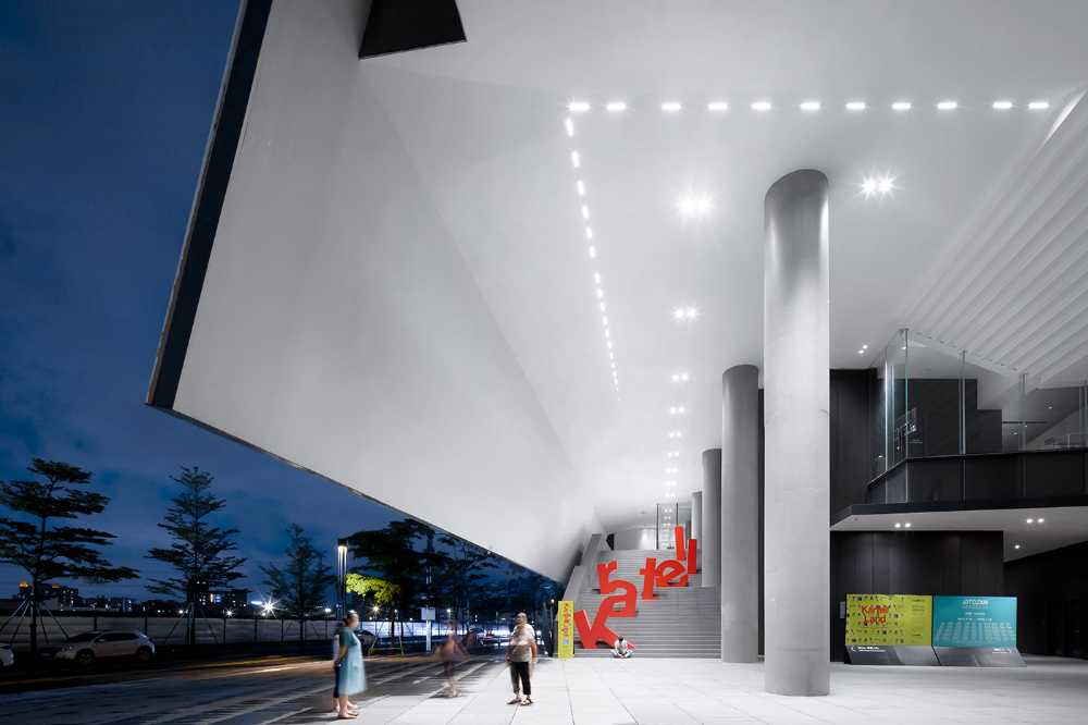 museo chino barrio arte fachada plaza