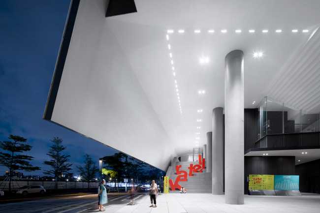 museo chino barrio arte fachada entrada