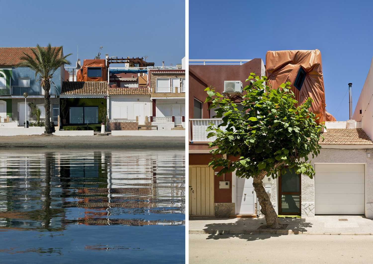 House by the sea with container extension