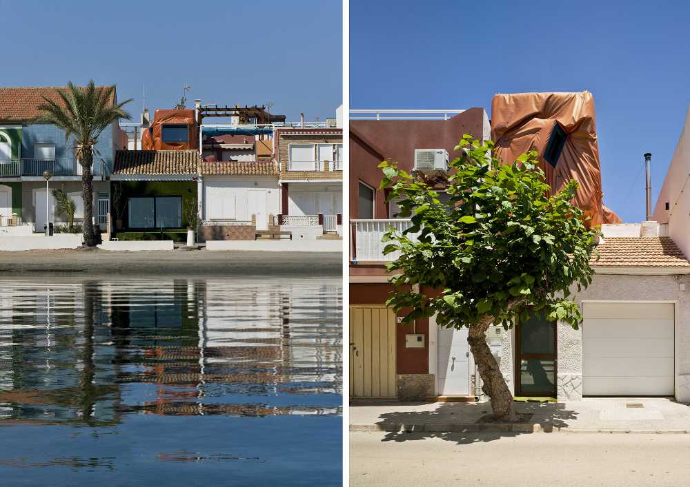 Casa sul mare con ampliamento container