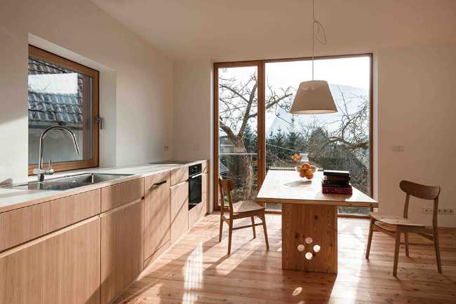 Alpine village dwelling