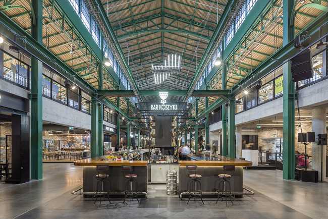 Koszyki Market, spazio stilizzato e contemporaneo