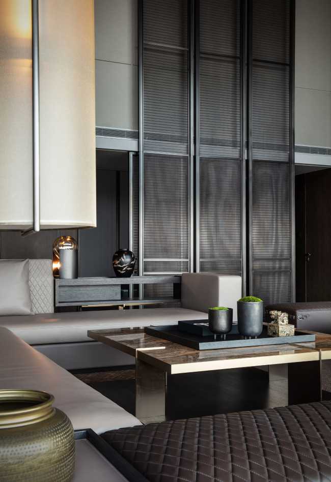 hotel suite president tavolo divani