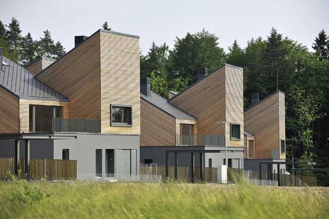 Wooden residential complex