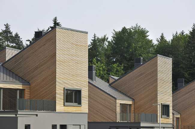 Wooden residential complex