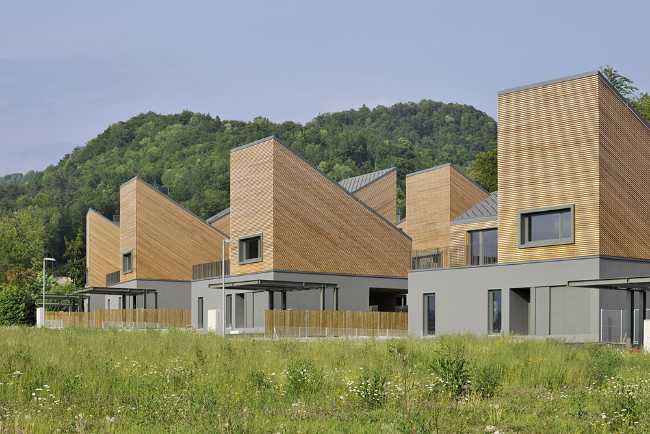 Wooden residential complex