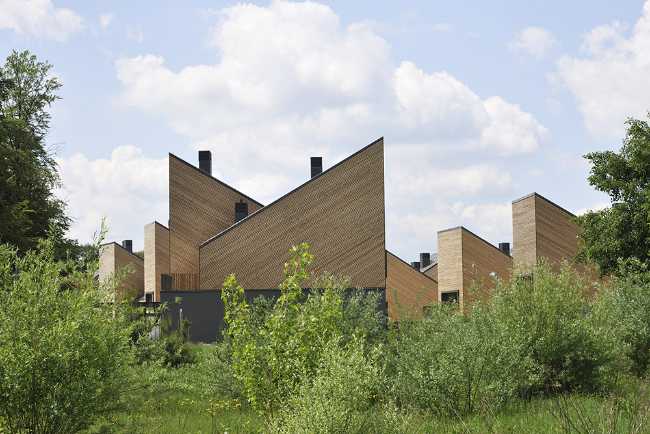 Wooden residential complex
