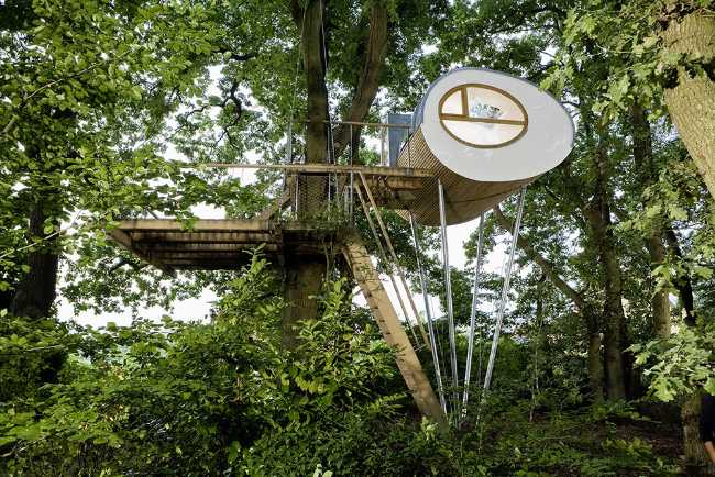 Innovazione e natura: la casa sull'albero in bassa Sassonia