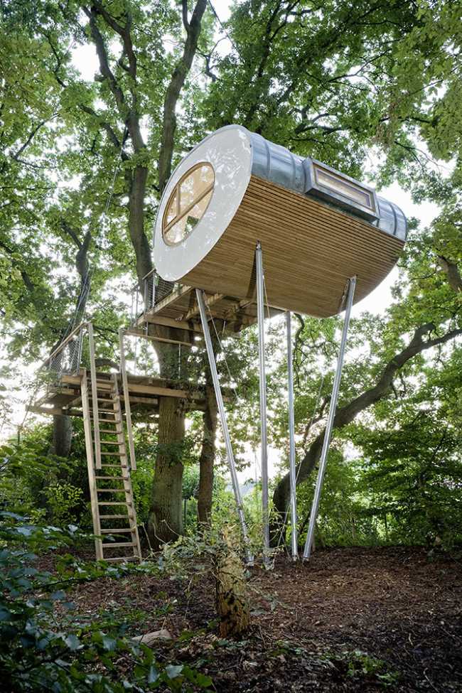 Innovazione e natura: la casa sull'albero in bassa Sassonia