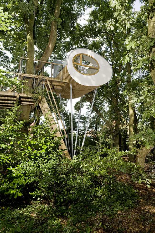 Innovazione e natura: la casa sull'albero in bassa Sassonia