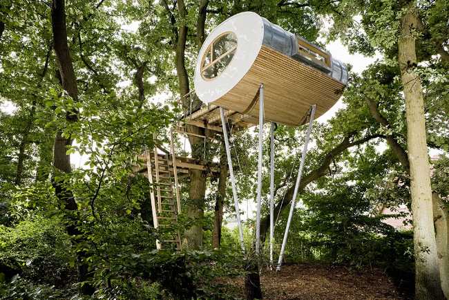 Innovazione e natura: la casa sull'albero in bassa Sassonia