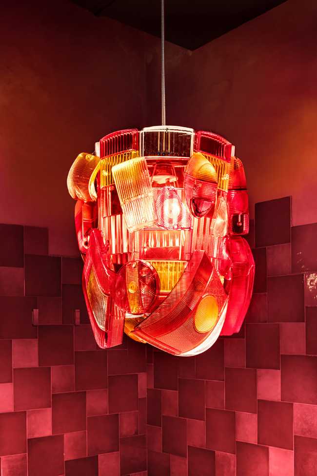 Sala RŎST in Milan, lighting