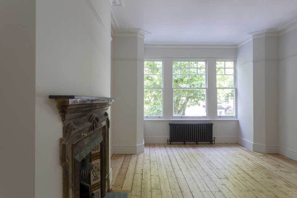 Interior Edwardian house renovated