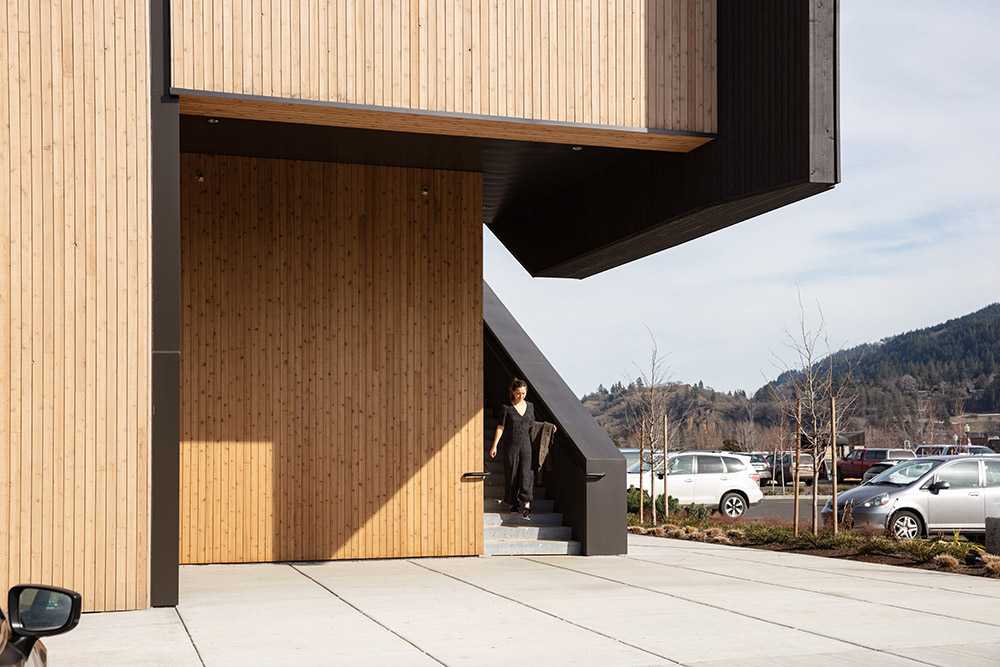 Multifunctional wooden center