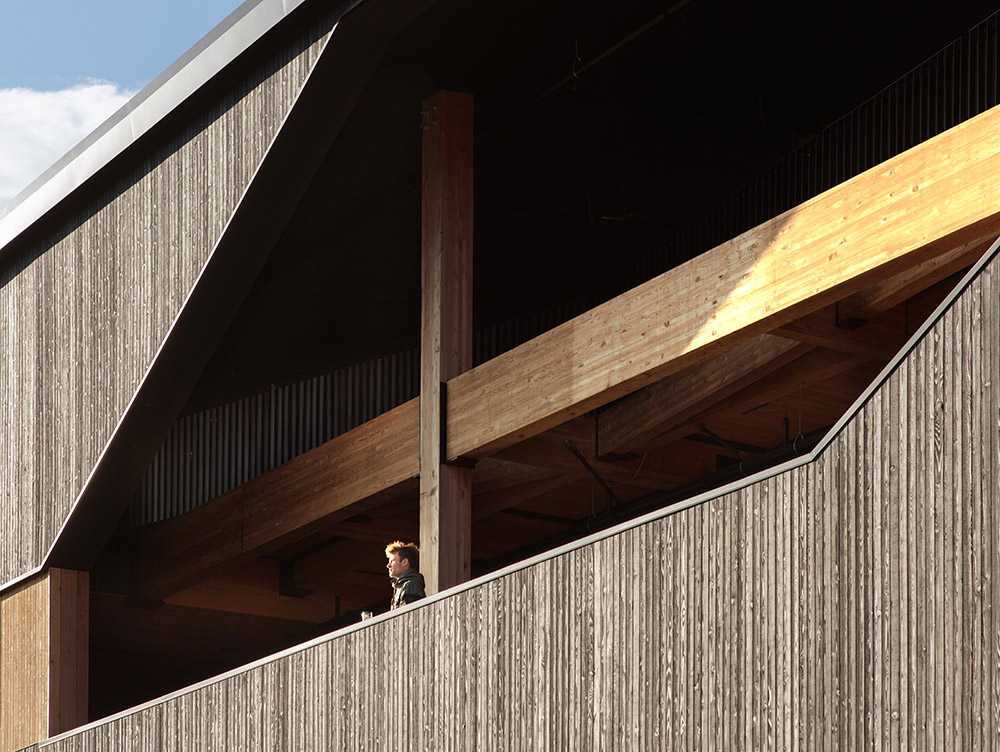 Multifunctional wooden center