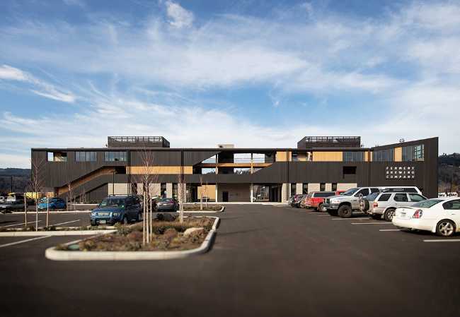 Wooden multipurpose center