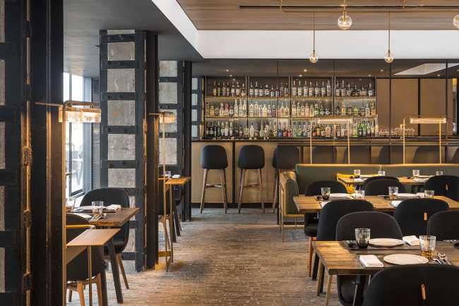 Boutique hotel in Shanghai dining room