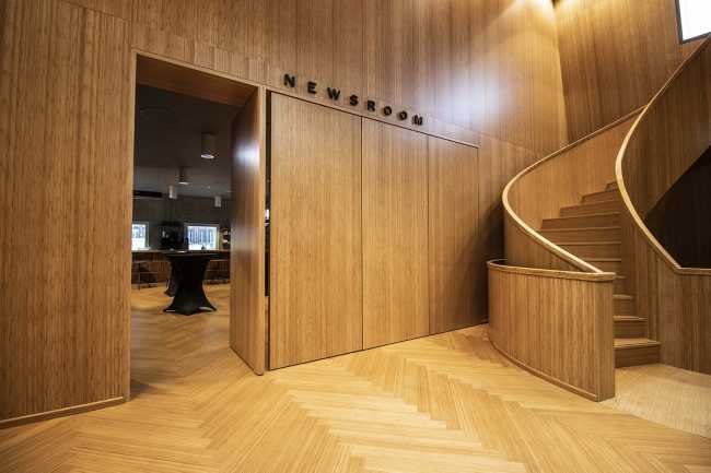 Groninger Forum porta in baboo per accesso alla newsroom