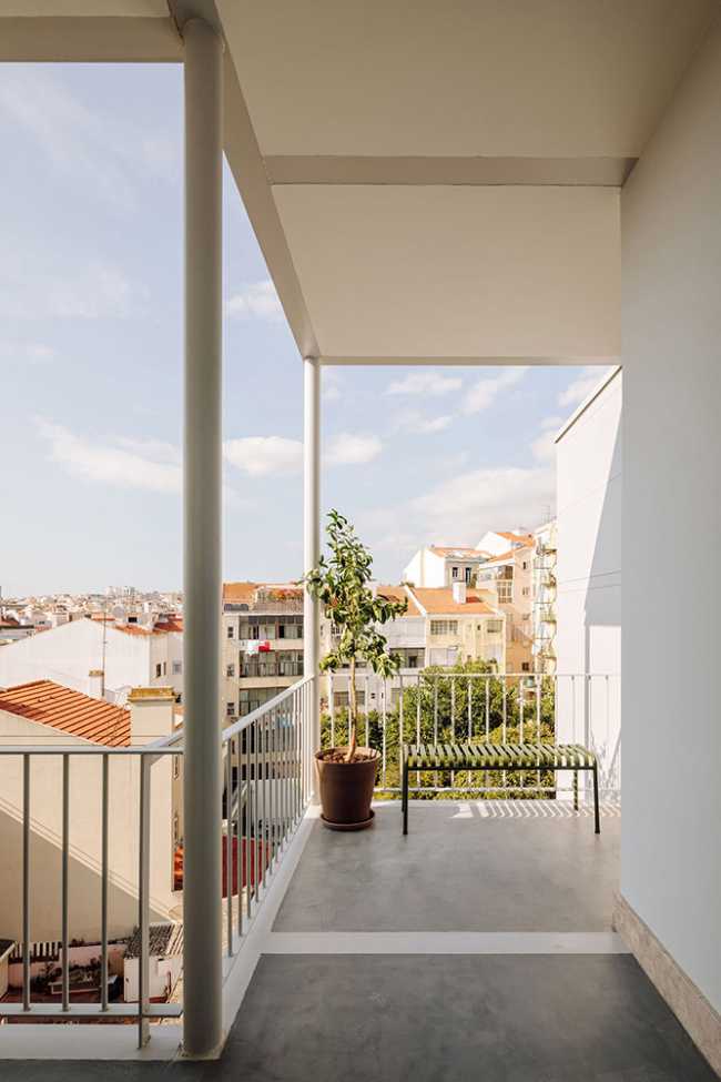 Balconi vista su lisbona