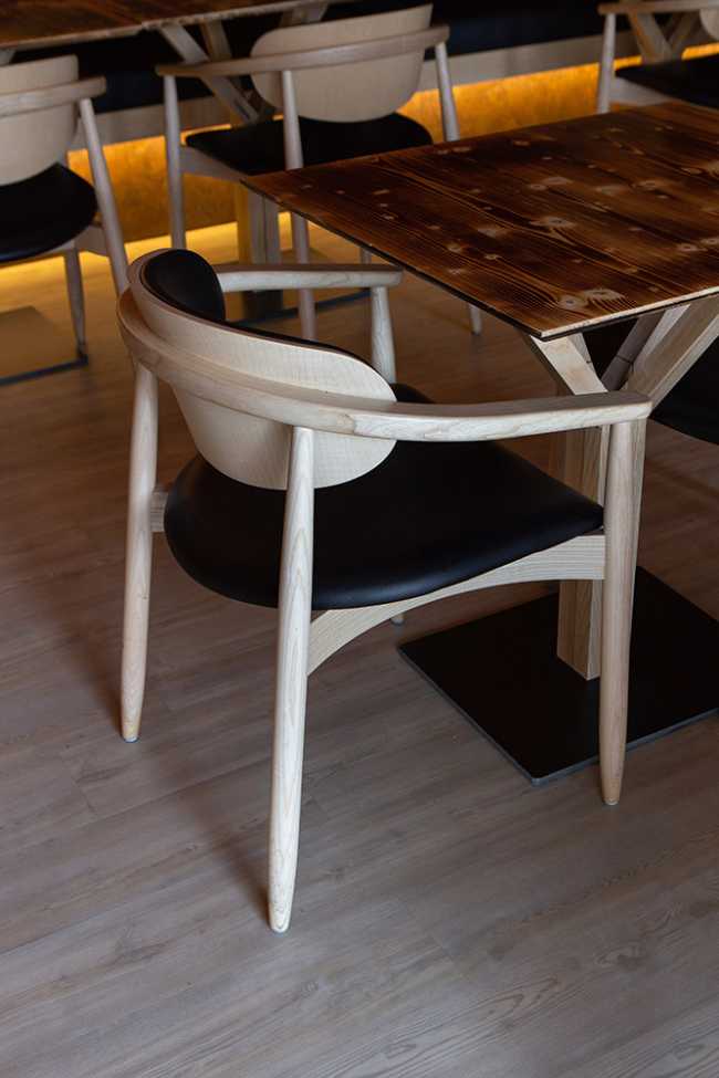 Dining room detail restaurant