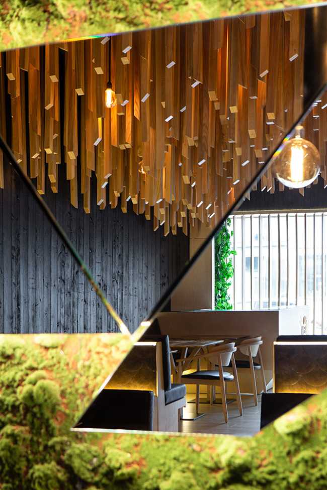 Dining room detail restaurant