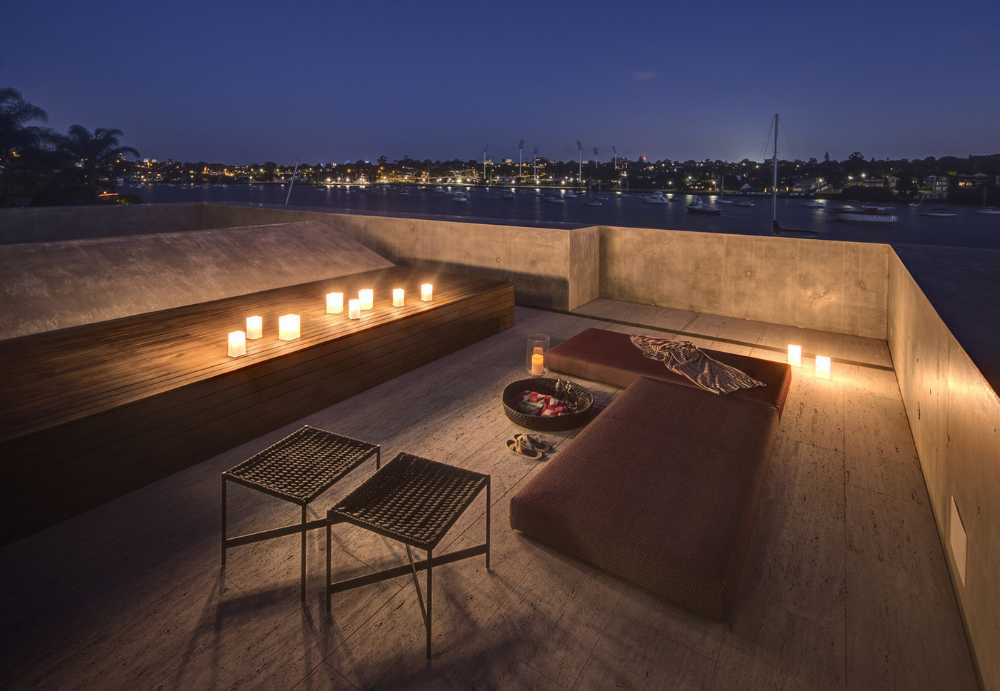 Link House, l'architecture est l'interpénétration entre les espaces intérieurs et extérieurs.