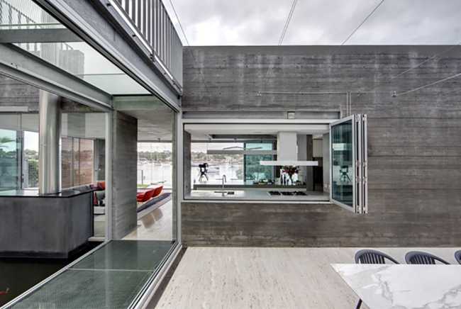 Link House, l'architecture est l'interpénétration entre les espaces intérieurs et extérieurs.